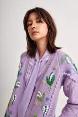 Eve Jacket Lily of the valley Lilac