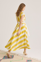 Viviane Dress, Portofino Yellow