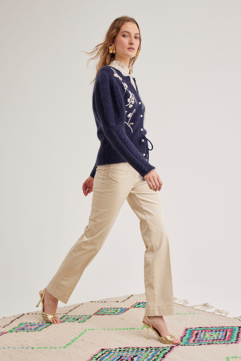 Colette Cardigan, Midnight Blue