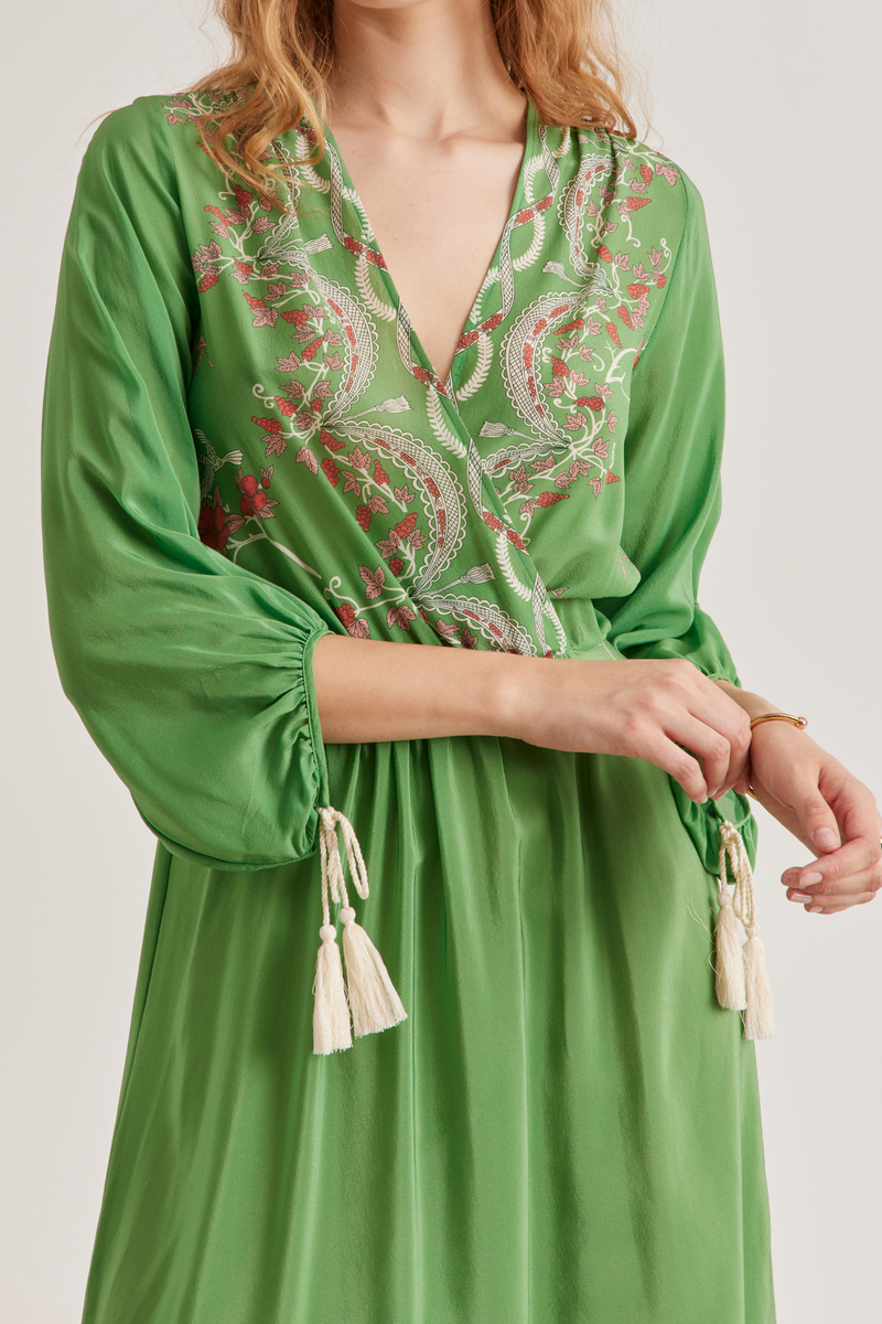 Julianne Dress, Birdie Pistachio