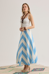 Penny Skirt, Portofino Blue