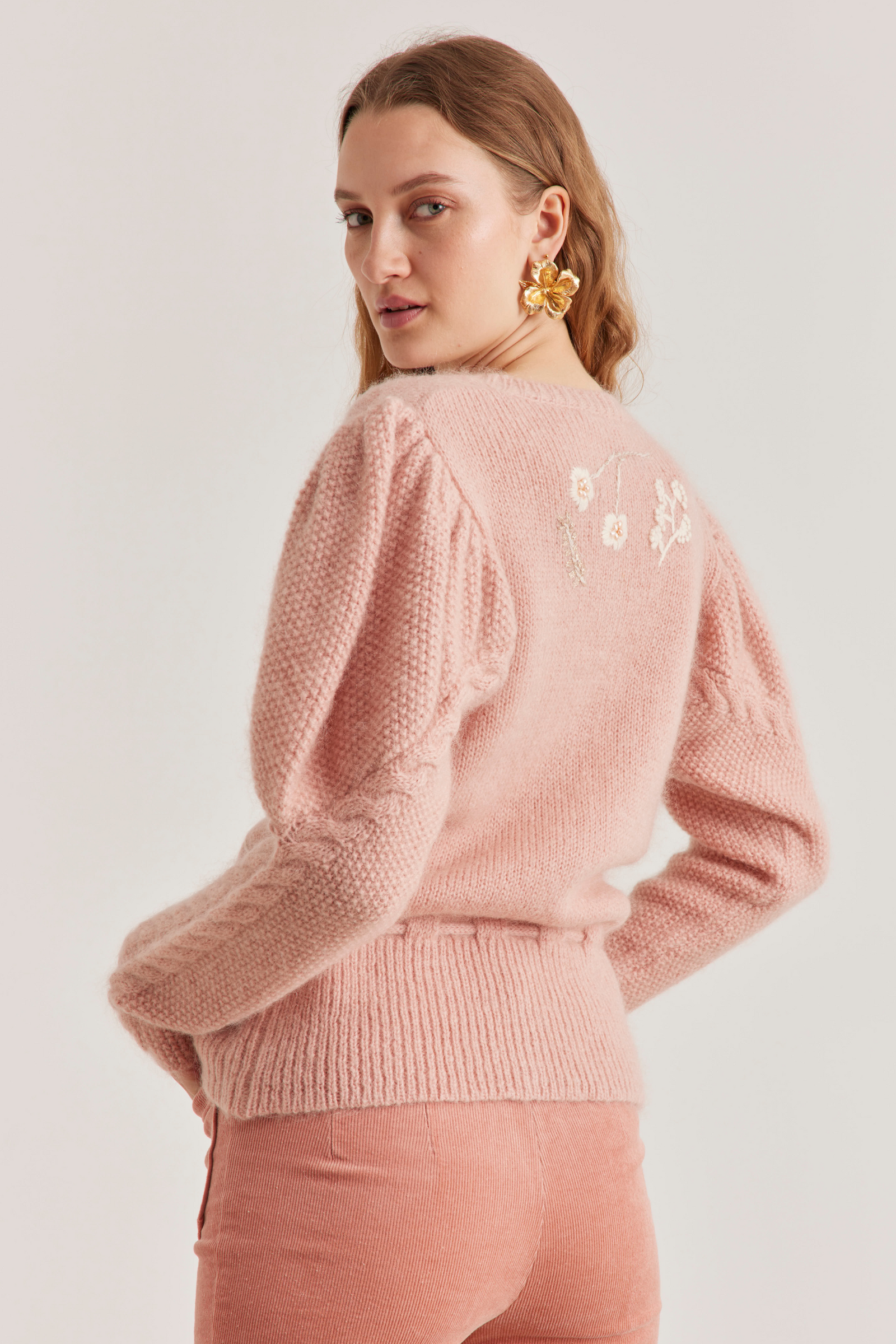 Colette Cardigan, Rose – Line Markvardsen