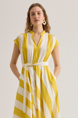 Viviane Dress, Portofino Yellow