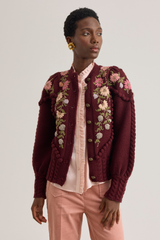 Holly Cardigan, Berry