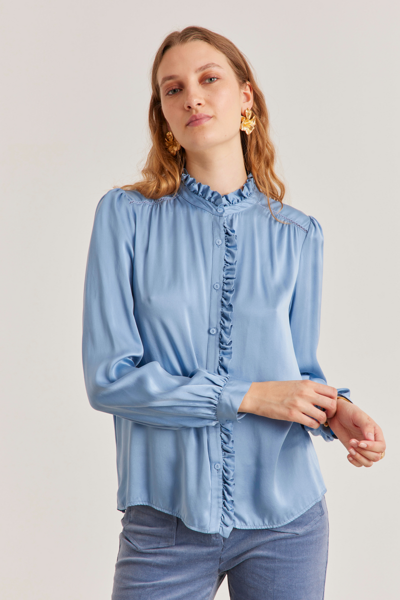 Rosie Shirt, Bluebell