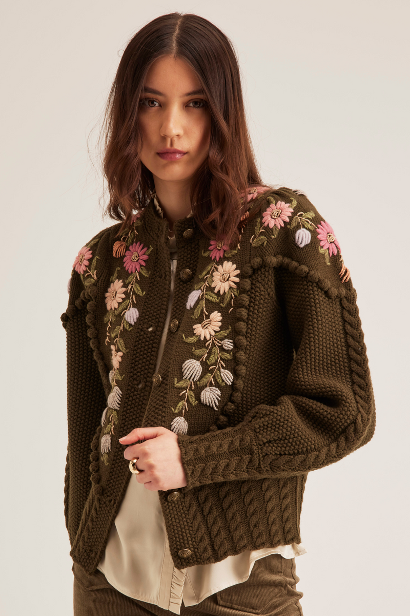 Holly Cardigan, Hunter