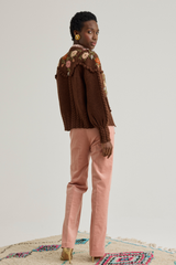 Holly Cardigan, Chestnut Brown
