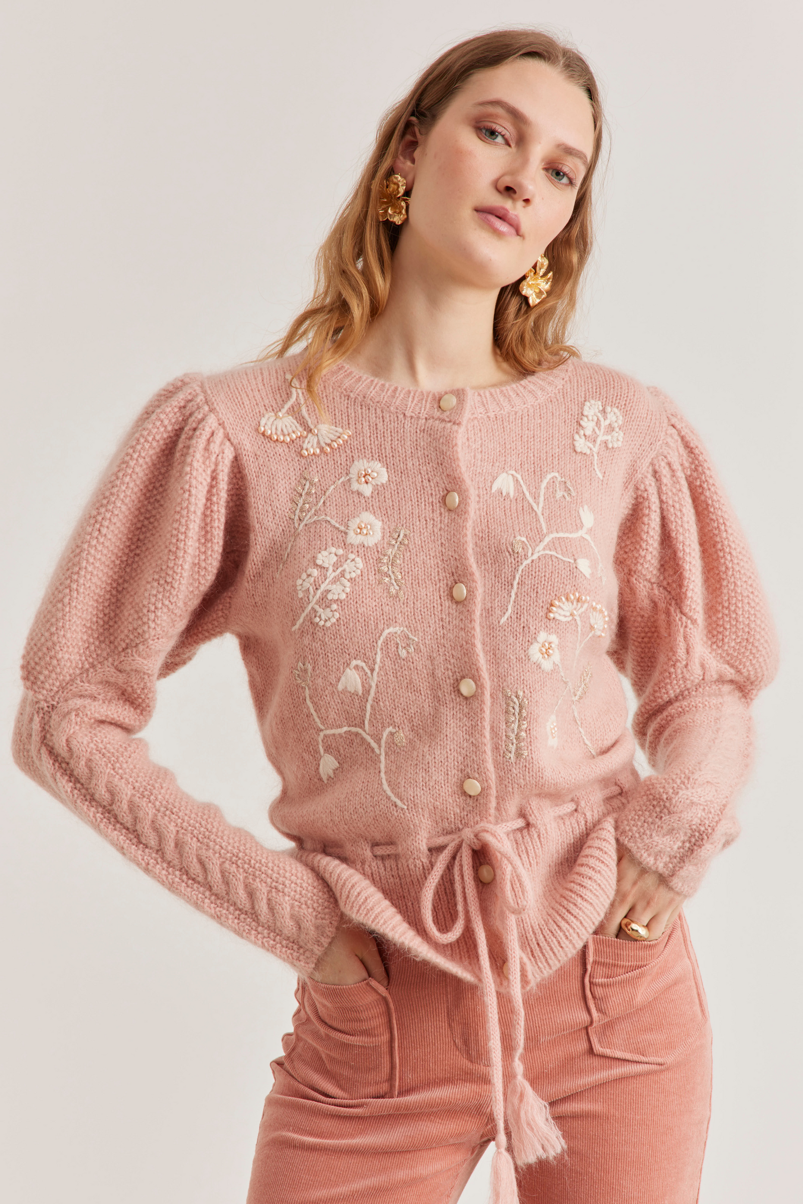Colette Cardigan, Rose – Line Markvardsen