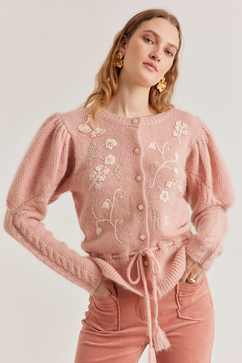 Colette Cardigan, Rose