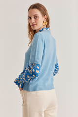 Molly top, Bluebell Cashmere