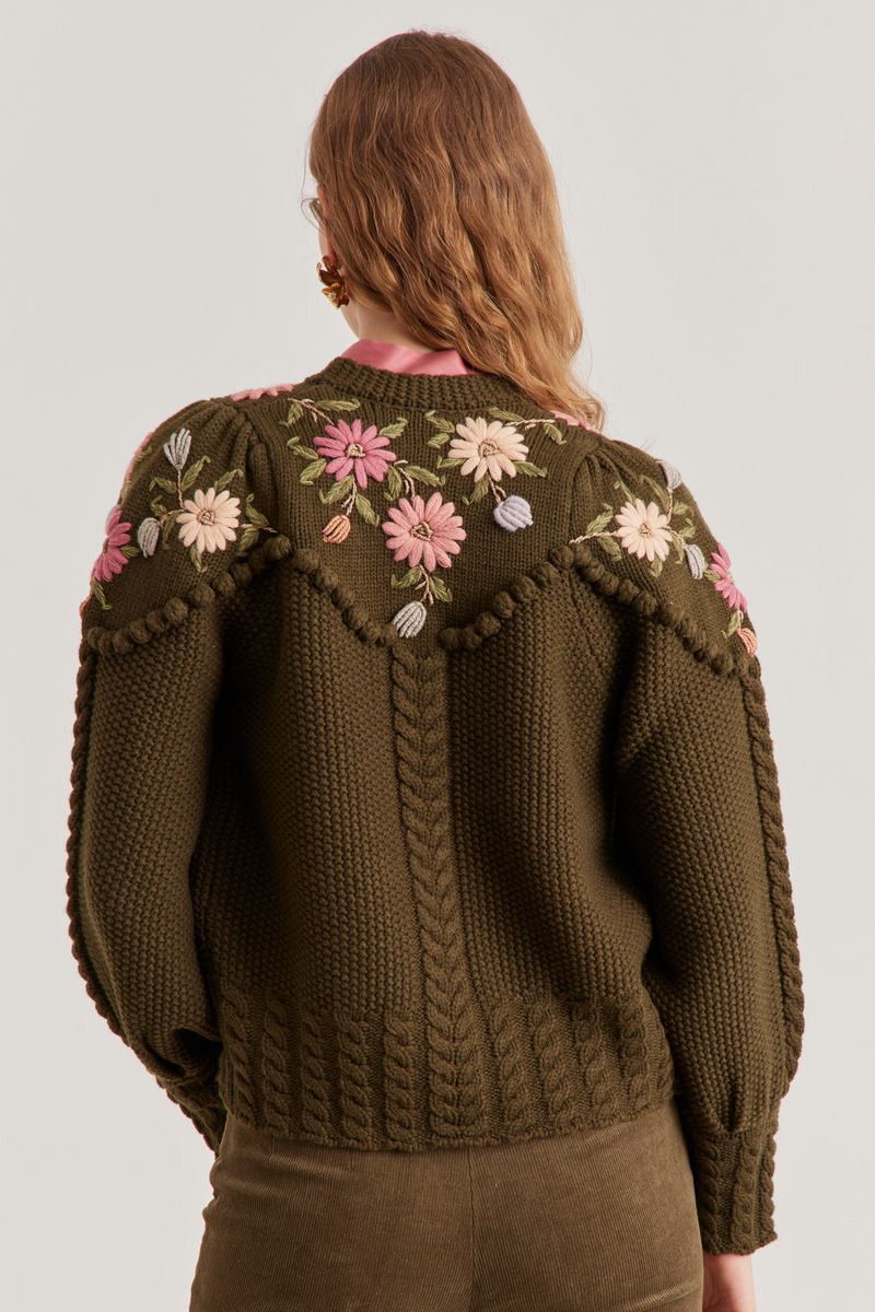 Holly Cardigan, Hunter