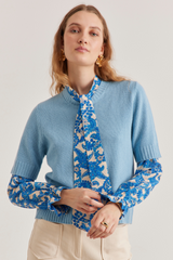 Molly top, Bluebell Cashmere