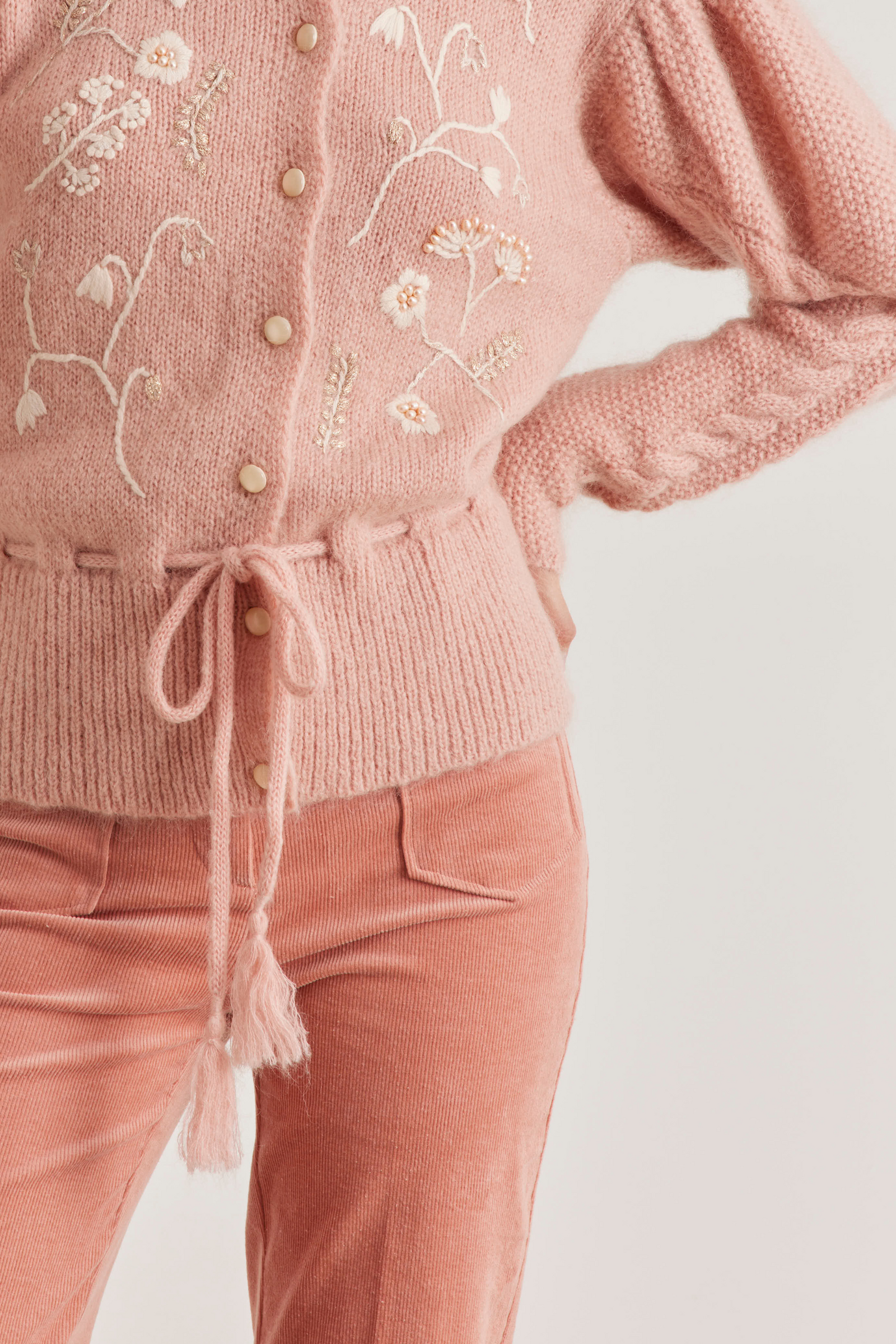 Colette Cardigan, Rose – Line Markvardsen
