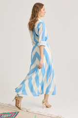 Abigail Shirt, Portofino Blue