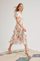 Cordelia Dress, Summer Bloom