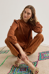 Rosie Shirt, Caramel