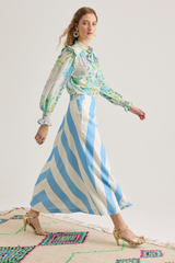 Penny Skirt, Portofino Blue