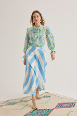 Penny Skirt, Portofino Blue