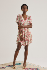 Jolene Dress, Iris Rose