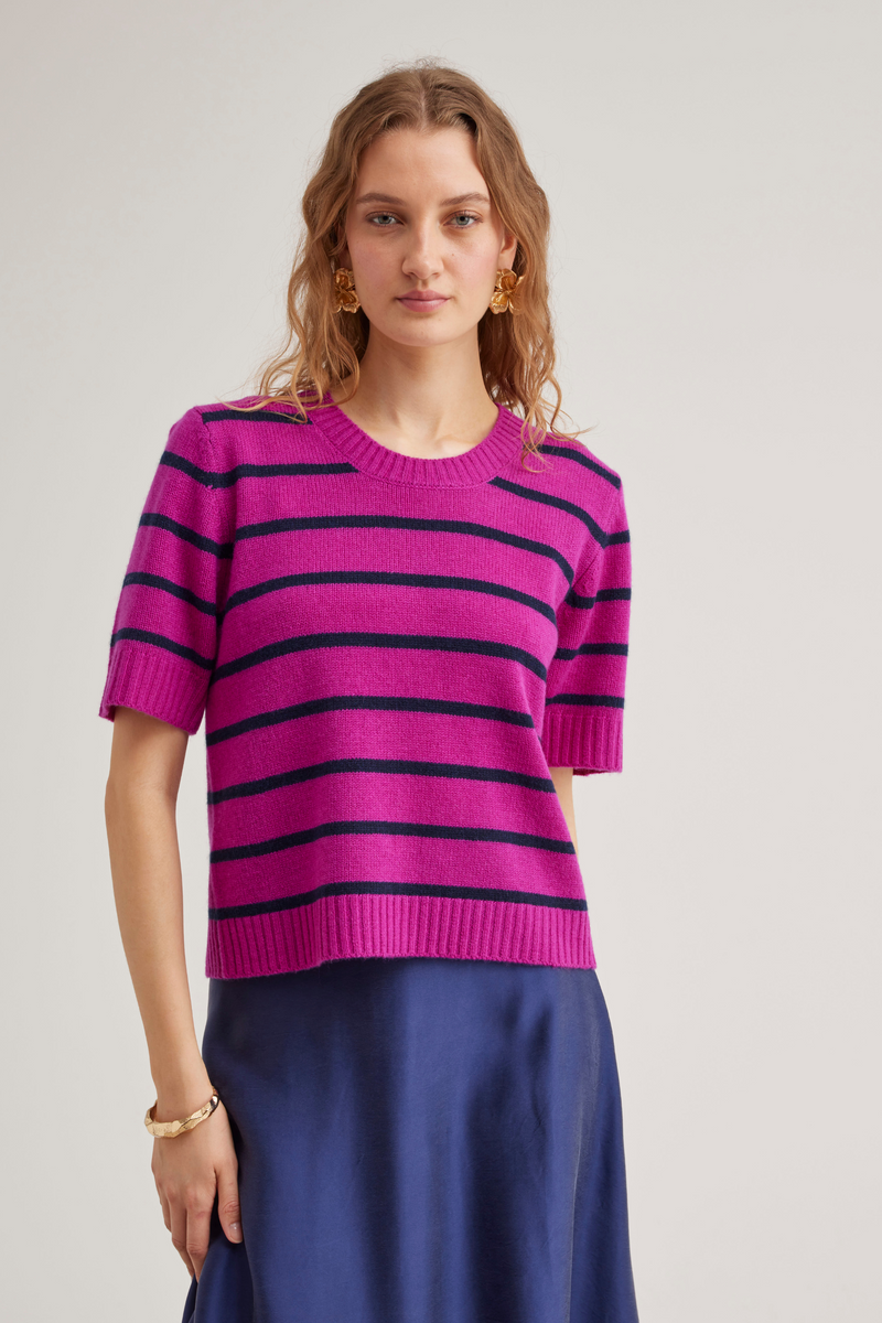 Molly top, Orchid pink Cashmere
