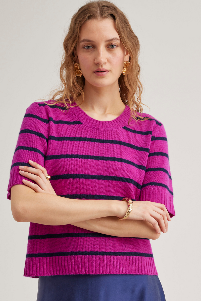 Molly top, Orchid pink Cashmere