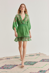 Josephina Dress, Birdie Pistachio