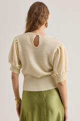 Iris Jumper, Merino Handknit