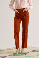 Carol Corduroy Jeans, Spice