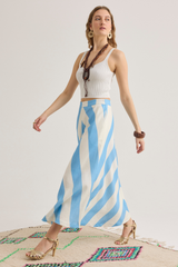 Penny Skirt, Portofino Blue