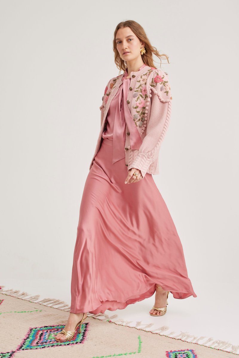 Holly Cardigan, Rose