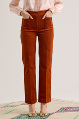 Carol Corduroy Jeans, Spice