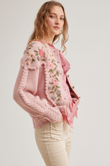 Holly Cardigan, Rose