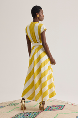 Viviane Dress, Portofino Yellow