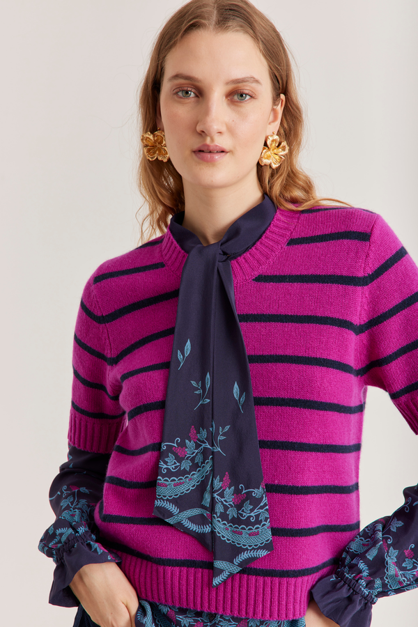 Molly top, Orchid Cashmere