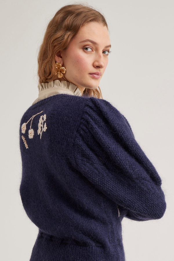 Colette Cardigan, Midnight Blue