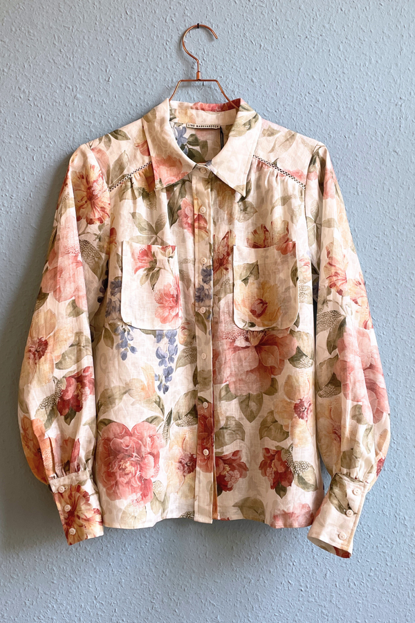 Abigail Shirt, Summer Bloom