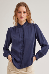 Rosie Shirt, Midnight blue