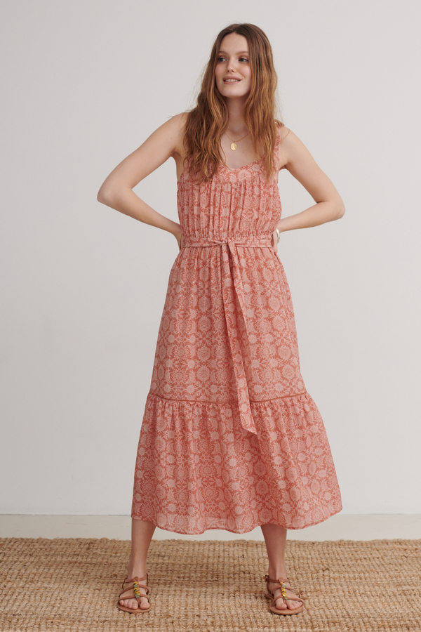 Hazel Dress, Oriental Cinnamon