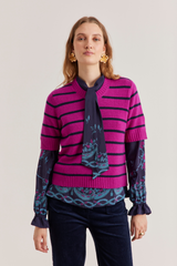 Molly top, Orchid pink Cashmere