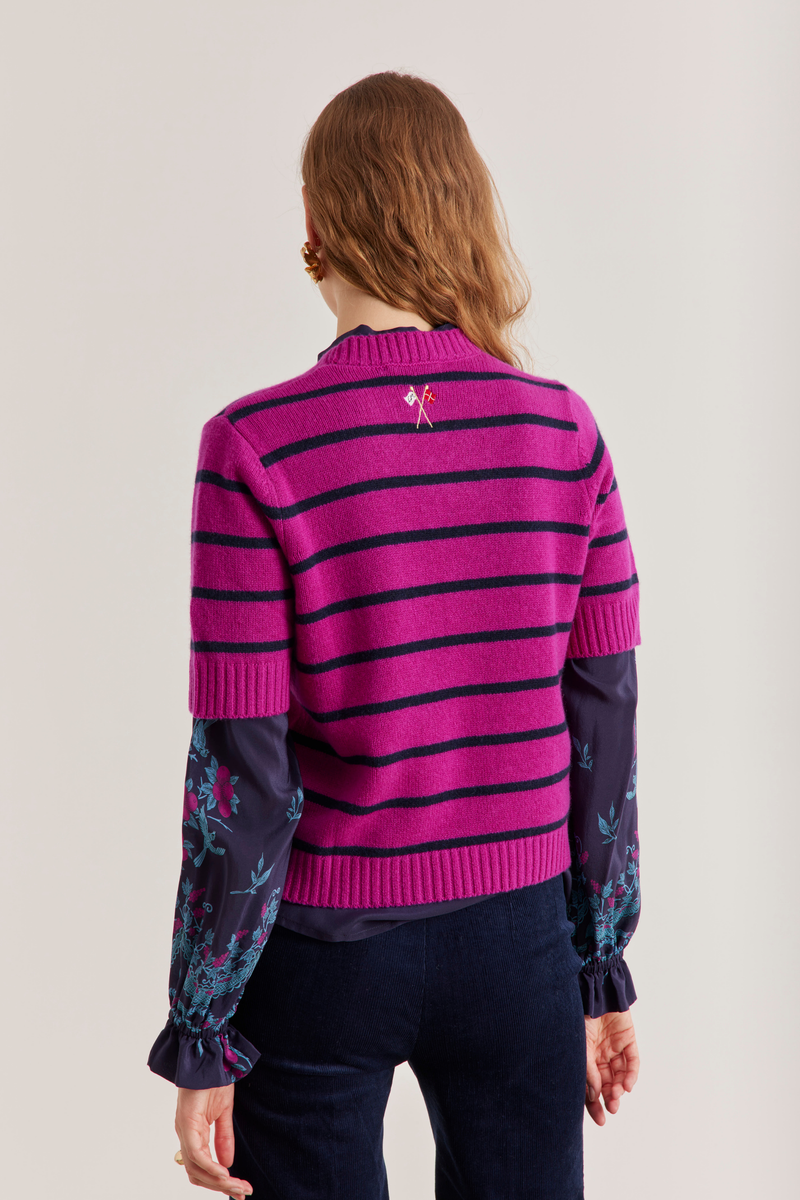 Molly top, Orchid Cashmere