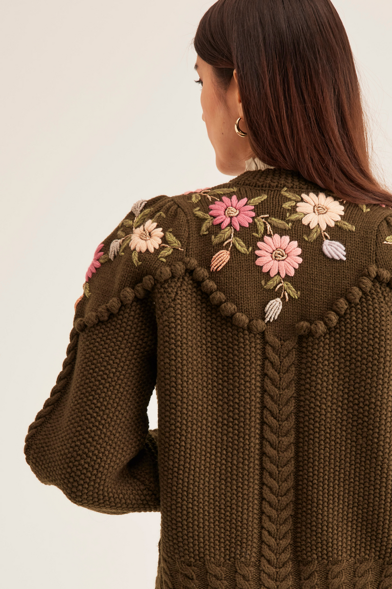 Holly Cardigan, Hunter