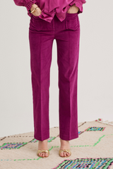 Carol Corduroy Jeans, Orchid pink