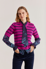 Molly top, Orchid pink Cashmere