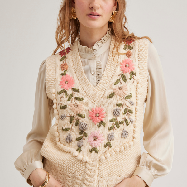 Jodie Vest, Ivory Rose – Line Markvardsen
