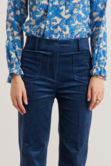 Carol Corduroy Jeans, Ocean