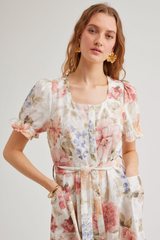 Cordelia Dress, Summer Bloom