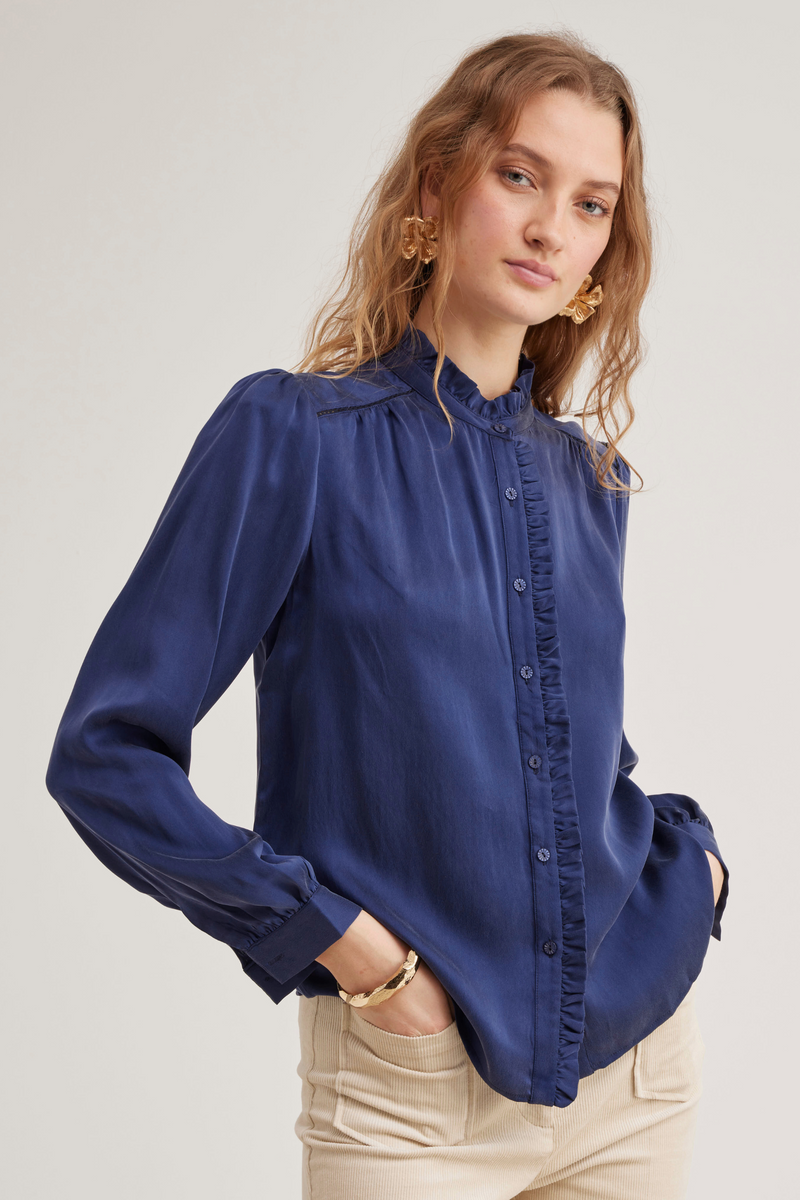 Rosie Shirt, Navy