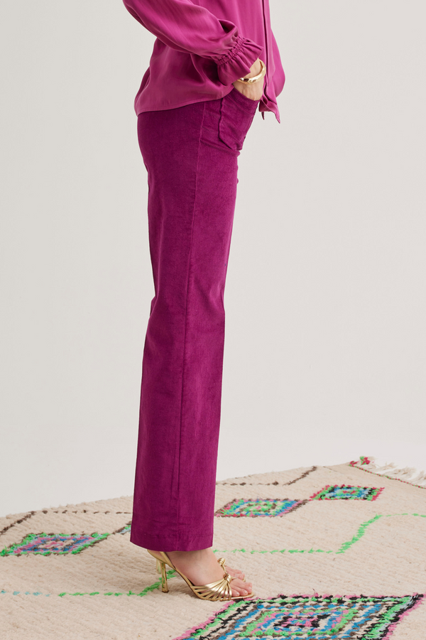 Carol Corduroy Jeans, Orchid pink