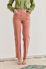 Carol Corduroy Jeans, Rose