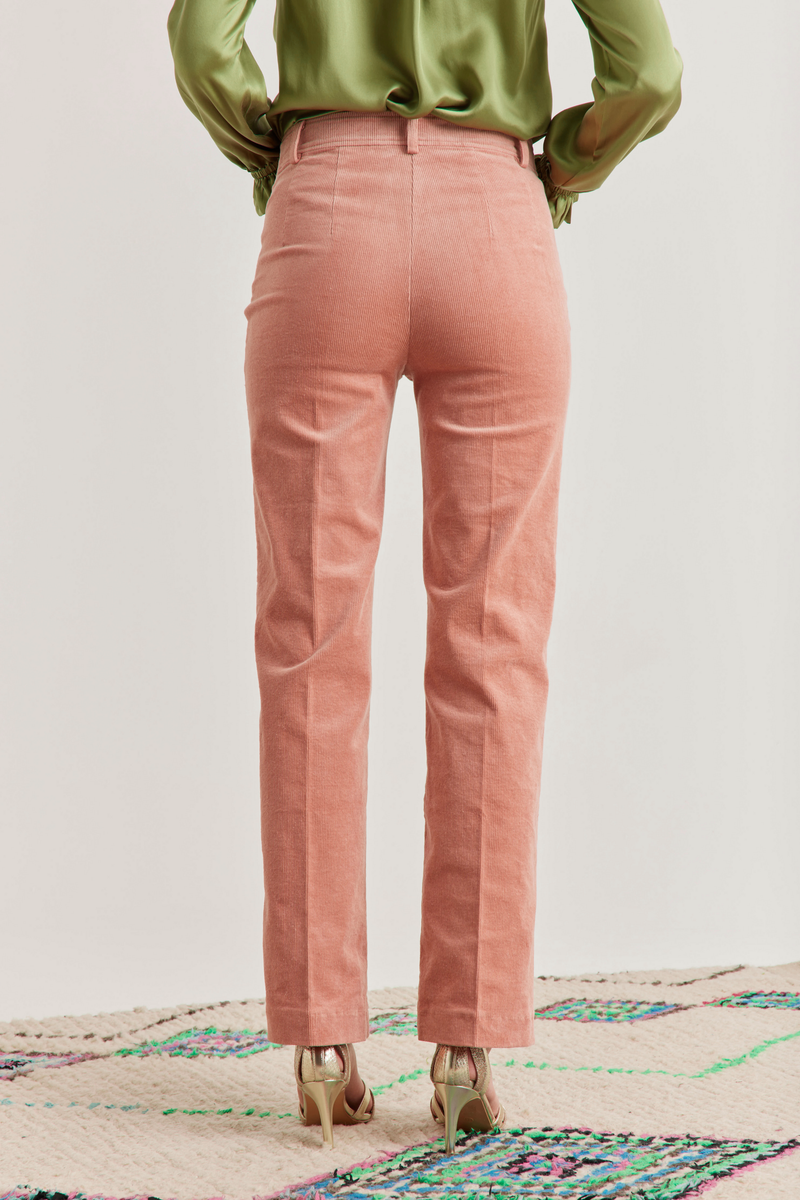 Carol Corduroy Jeans, Rose